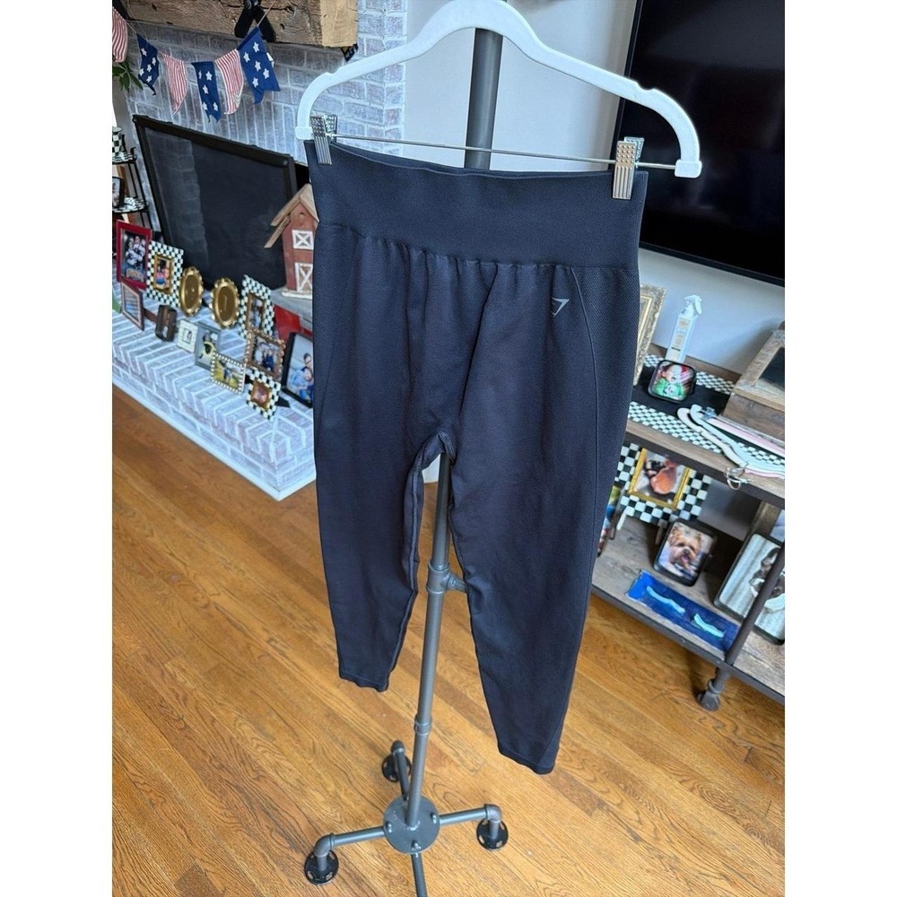 Gymshark Vital Seamless Leggings in black womens xxl